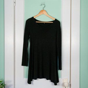 Eileen Fisher Silk Long Sleeve Tunic Top